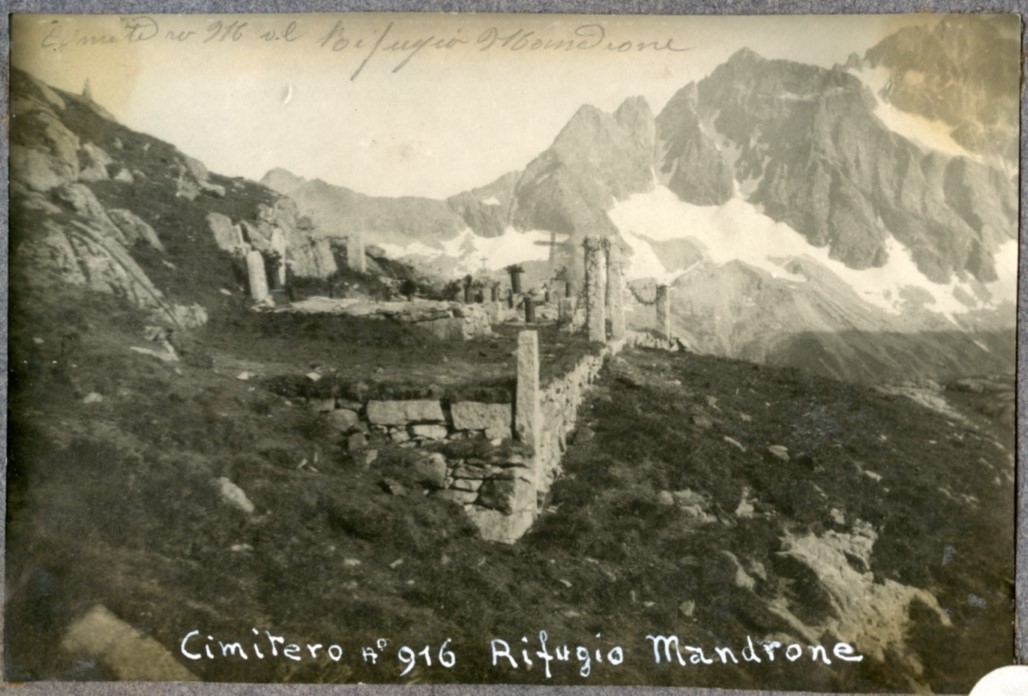Cimitero n° 916 al rifugio Mandrone