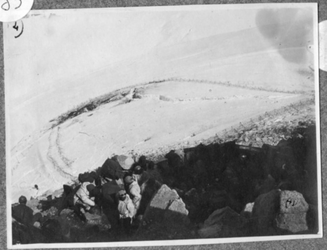 Ridotta austriaca sul Corno di Cavento