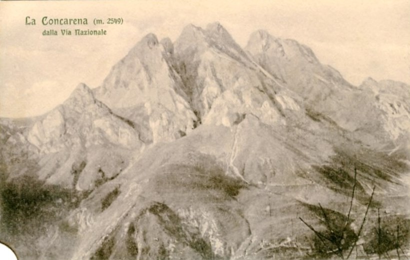 La Concarena dalla Via Nazionale