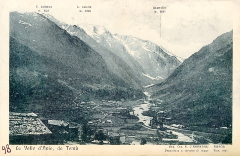 La valle d'Avio da Temù