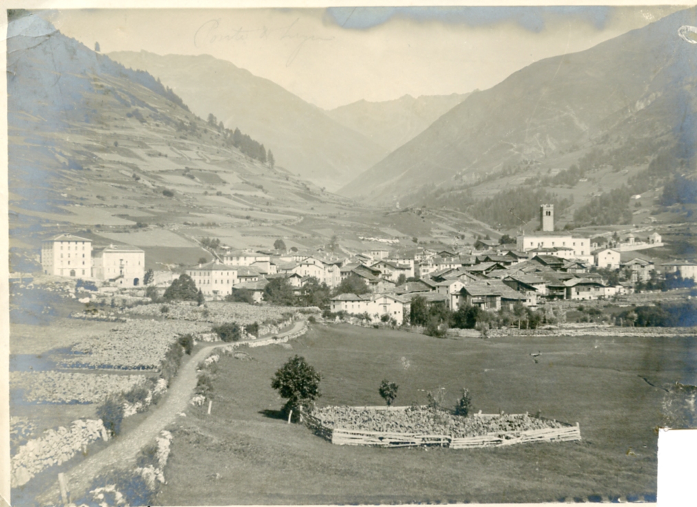 Ponte di legno circa 1919
