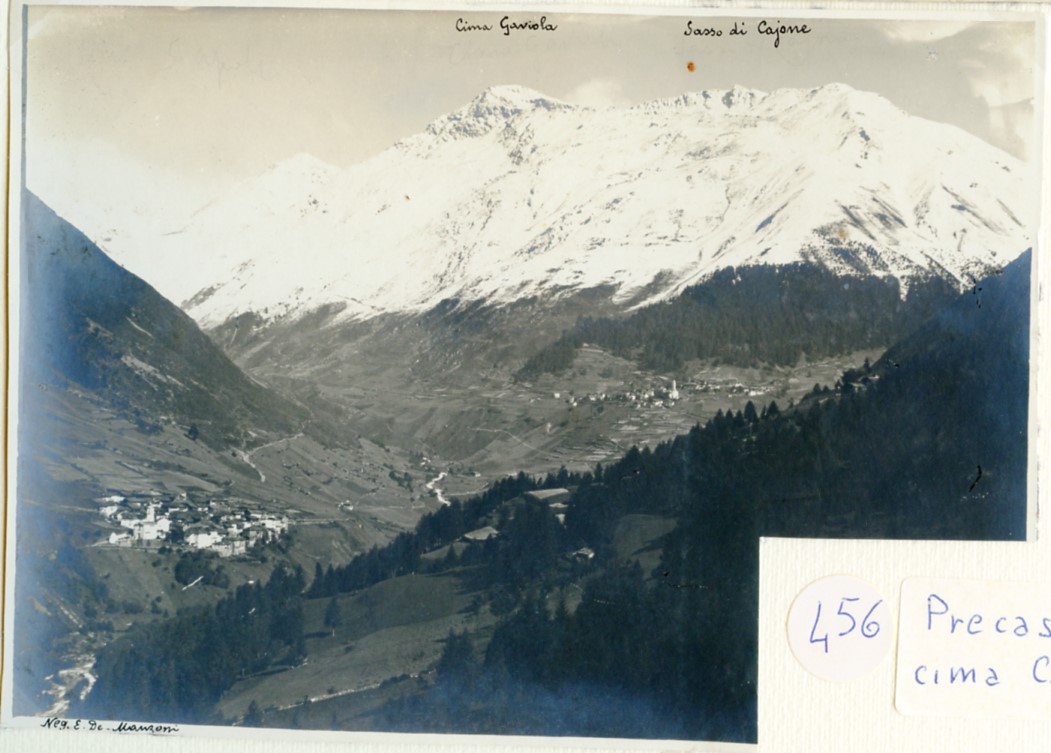 Precasaglio - pezzo - cima Caione - cima Gavio