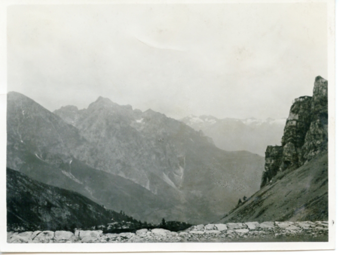 Conca pizzo camino da Rifugio Coppellotti