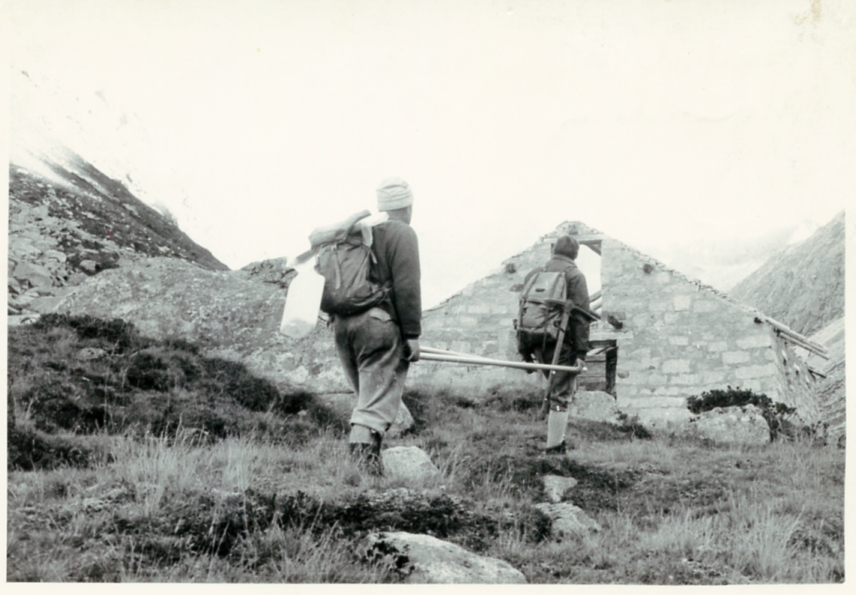 Alpinisti al lavoro