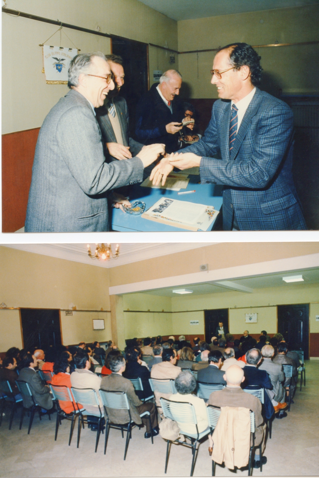 Foto assemblea del 8 aprile 1986