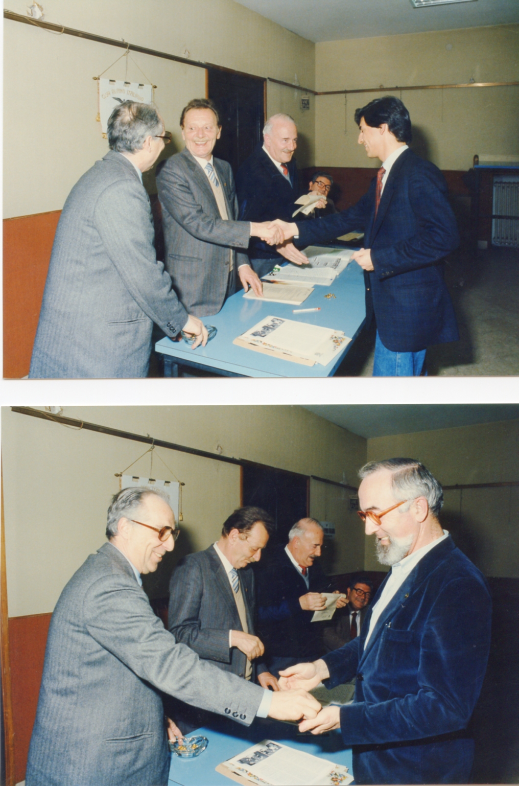 Foto assemblea del 8 aprile 1986