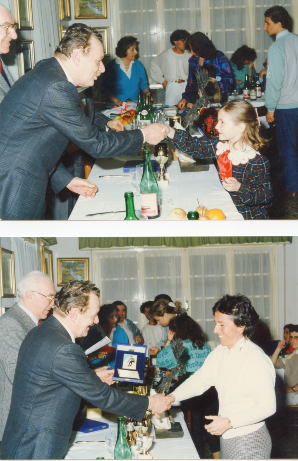 Foto premiazioni del 10 aprile 1987